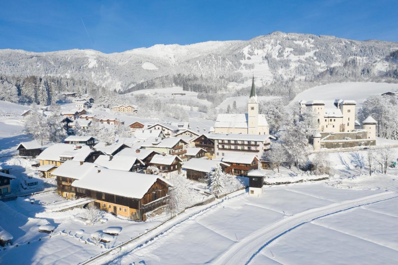 Hotel Zur Post Goldegg im Pongau Exterior foto